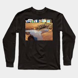 Bathing Boxes, Mornington Beach 2 Long Sleeve T-Shirt